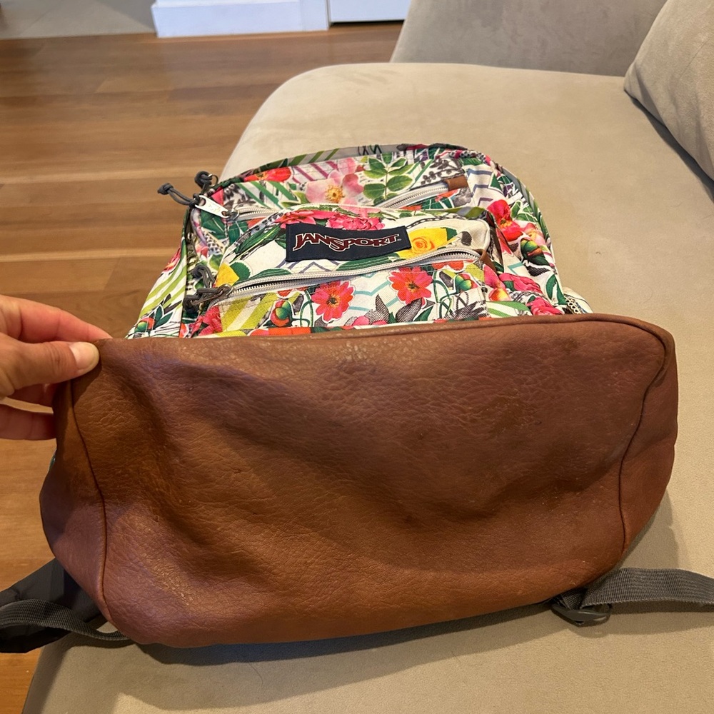 Jansport Backpack Cool Student XL Floral - Picture 10 of 11